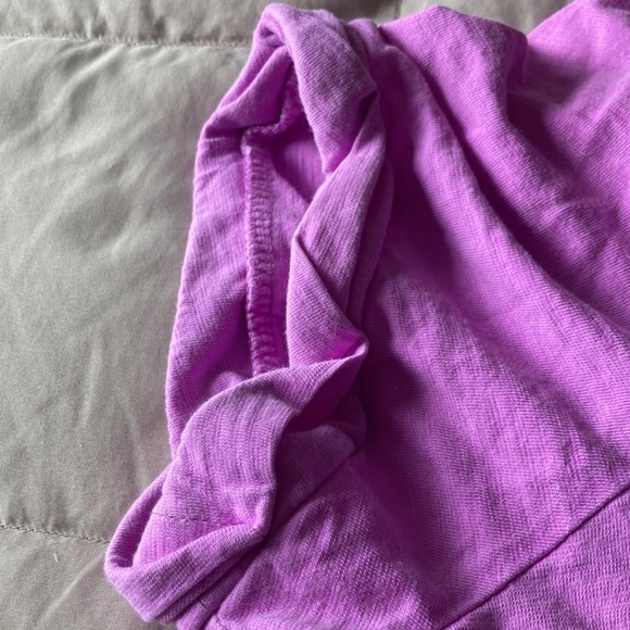 Candace Cameron Bure The Sunkissed Garment Dyed Linen Blend Tee - Picture 8 of 10